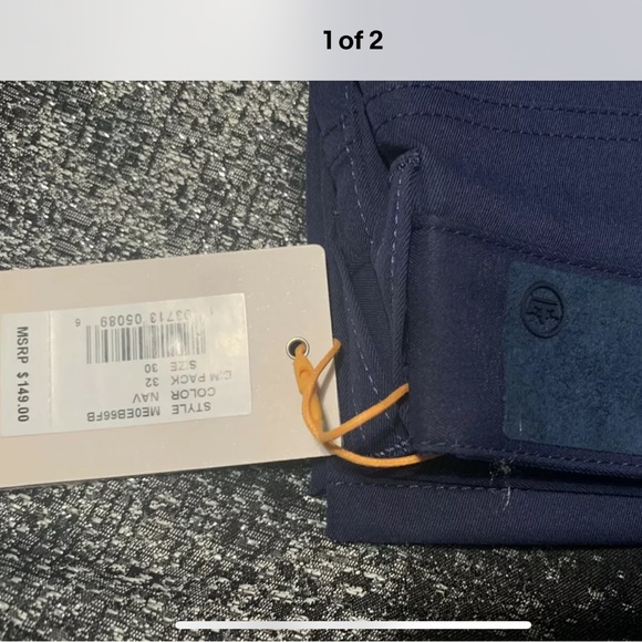 Peter Millar Golf Pants. Navy Blue